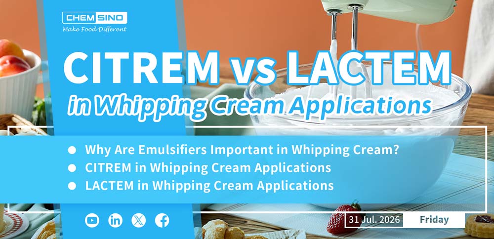 CITREM vs LACTEM trong các ứng dụng Whipping Cream